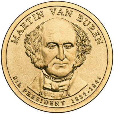 (429) Estados Unidos de América. 2008(D). 1 Dollar (SC) Martin Van Buren