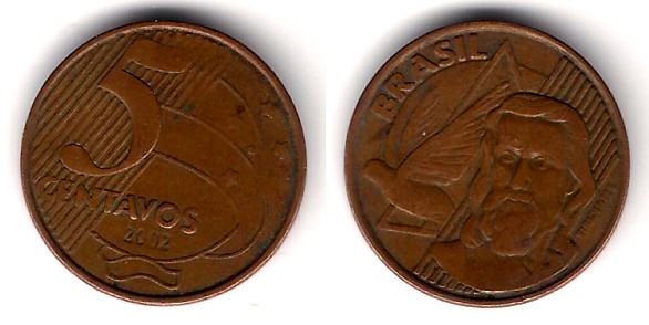 (648) Brasil. 2002. 5 Centavos (BC)