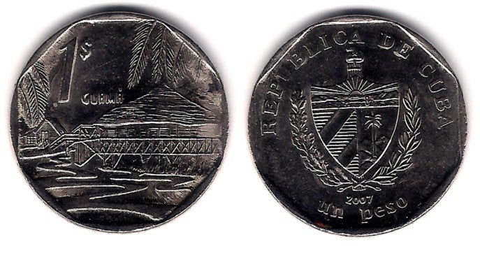 Cuba. 2007. 1 Peso (SC)