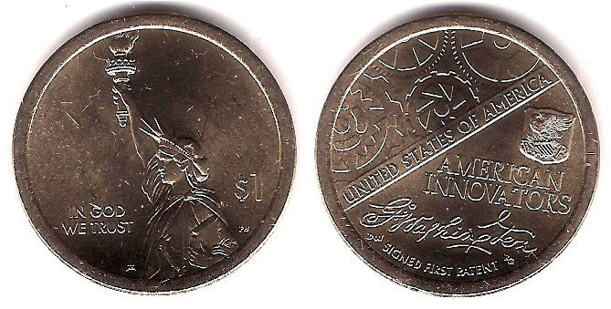 Estados Unidos de América. 2018(P). 1 Dollar (SC)