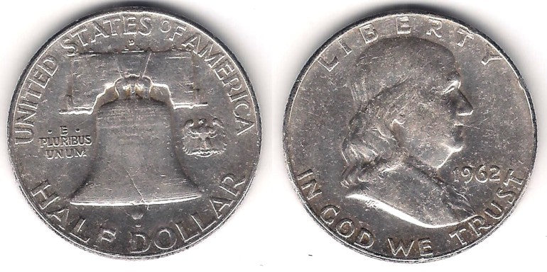 (199) Estados Unidos de América. 1962. Half Dollar (MBC) (Plata)