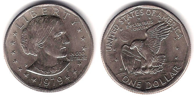 (207) Estados Unidos de América. 1979(P). 1 Dollar (EBC+)