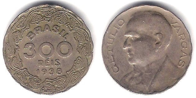 (546) Brasil. 1938. 300 Reis (MBC)