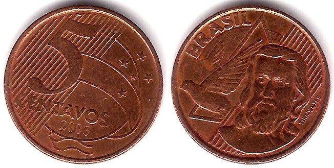 (648) Brasil. 2003. 5 Centavos (MBC)