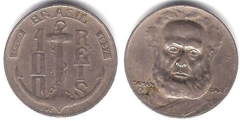 (536) Brasil. 1937. 100 Reis (MBC)
