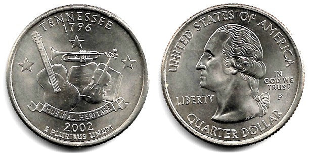 (331) Estados Unidos de América. 2002(P). Quarter Dollar (SC)