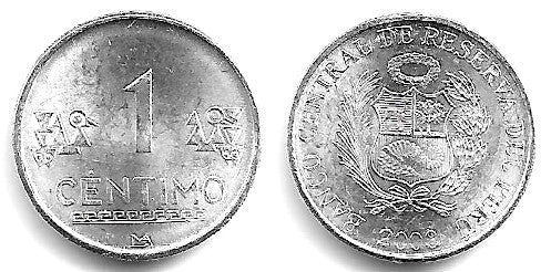 (303.4a) Perú. 2008. 1 Céntimo (EBC)