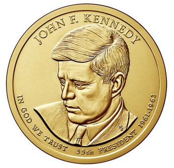 Estados Unidos de América. 2015(P). 1 Dollar (SC) John F. Kennedy