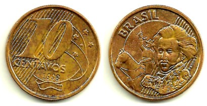 (649.1) Brasil. 1998. 10 Centavos (MBC+)