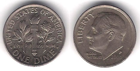 (195a) Estados Unidos de América. 2000(P). 1 Dime (MBC)