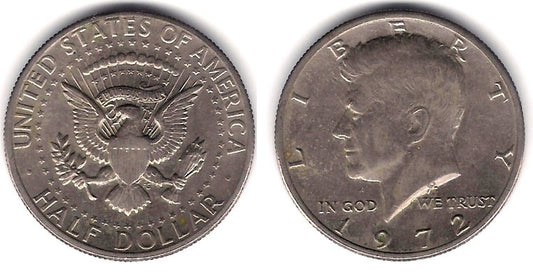 (202b) Estados Unidos de América. 1972. Half Dollar (MBC)