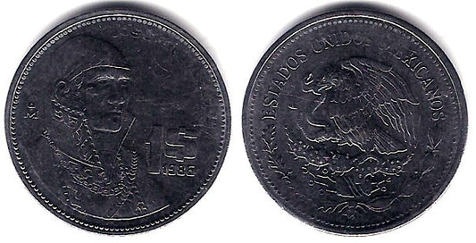 (496) Estados Unidos Mexicanos. 1986. 1 Peso (MBC)