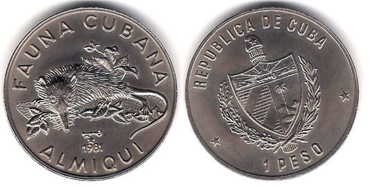(64) Cuba. 1981. 1 Peso (SC)