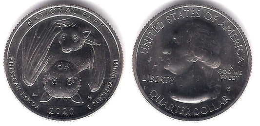 Estados Unidos de América. 2020(S). Quarter Dollar (SC)