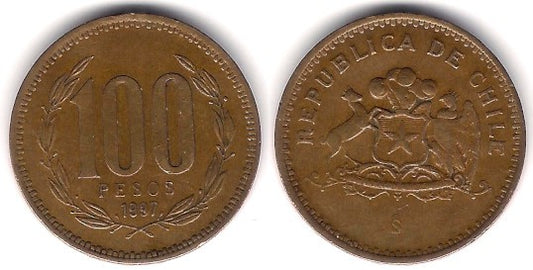 (226.2) Chile. 1997. 100 Pesos (MBC)