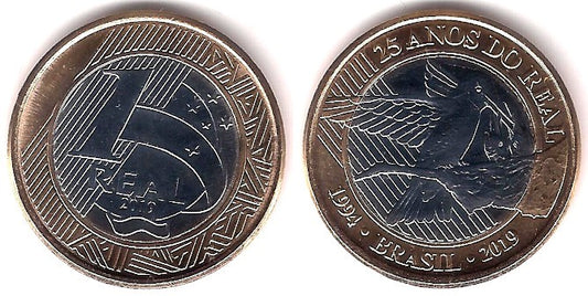 Brasil. 2019. 1 Real (SC)