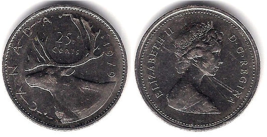 (74) Canadá. 1979. 25 Cents (MBC)