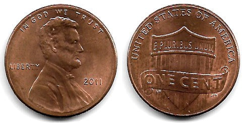 (468) Estados Unidos de América. 2011. 1 Cent (EBC)