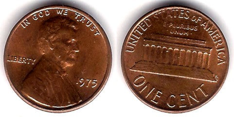 (201) Estados Unidos de América. 1975. 1 Cent (MBC+)