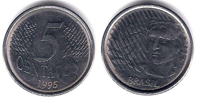 (632) Brasil. 1995. 5 Centavos (EBC)
