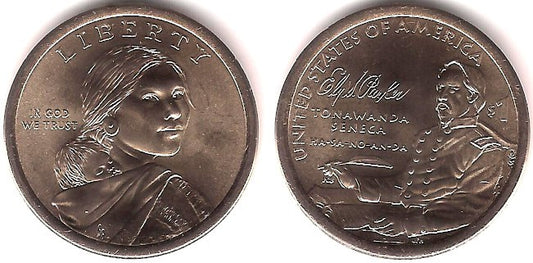 Estados Unidos de América. 2022(D). 1 Dollar (SC) Tonawanda Seneca