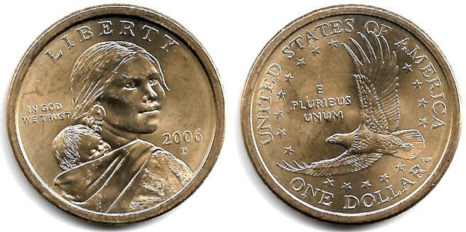 (310) Estados Unidos de América. 2006(P). 1 Dollar (SC)