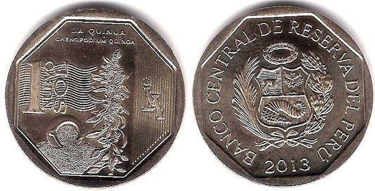 (376) Perú. 2013. 1 Nuevo Sol (SC)