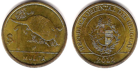 (135) Uruguay. 2012. 1 Peso (MBC)