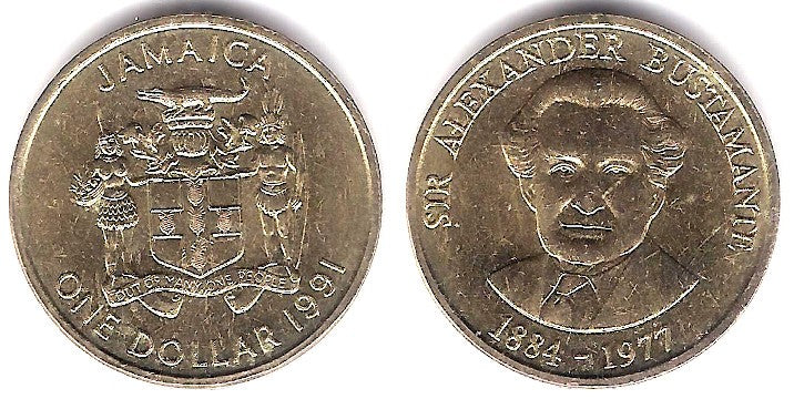 (145) Jamaica. 1991. 1 Dollar (SC)