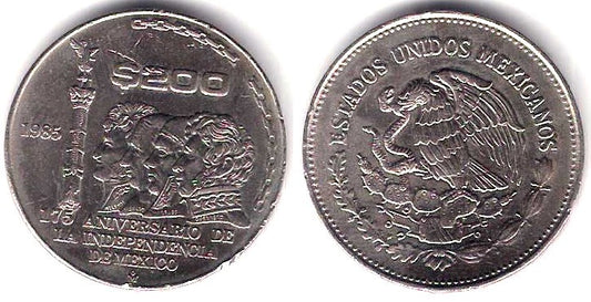 (509) Estados Unidos Mexicanos. 1995. 200 Pesos (EBC+)