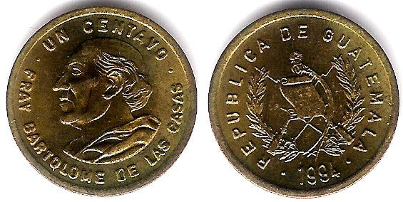 (275.5) Guatemala. 1994. 1 Centavo (SC)
