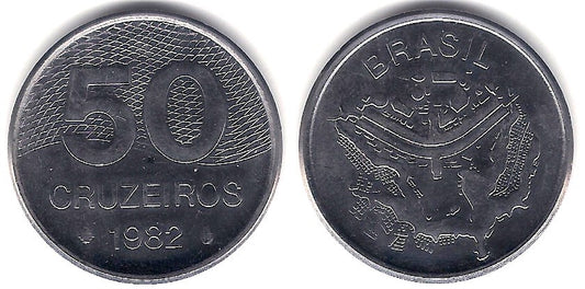 (594.1) Brasil. 1982. 50 Cruzeiros (SC)