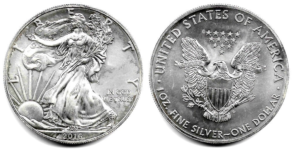 (273) Estados Unidos de América. 2016. 1 Dollar (SC) (Plata)