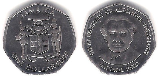(164) Jamaica. 2005. 1 Dollar (EBC)