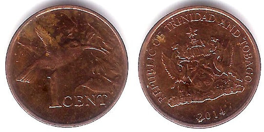 (29) Trinidad y Tobago. 2014. 1 Cent (EBC-)