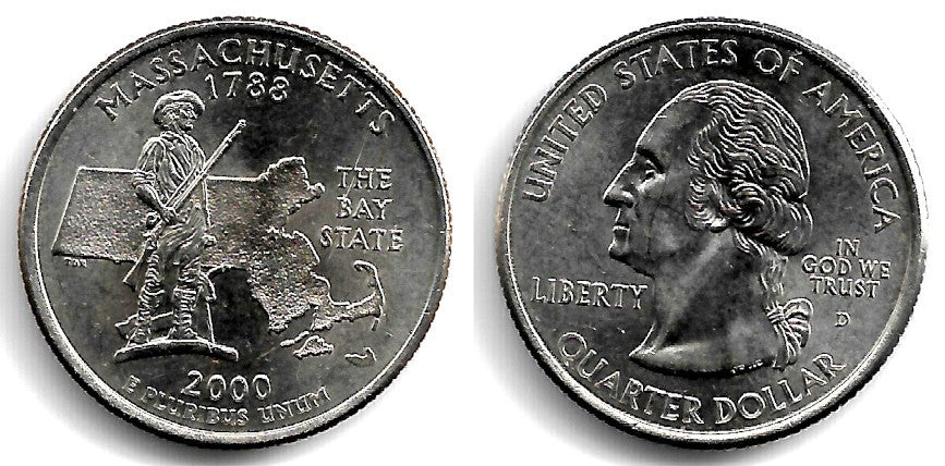 (305) Estados Unidos de América. 2000(D). Quarter Dollar (SC-)