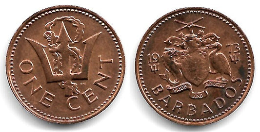 (10) Barbados. 1973. 1 Cent (EBC/EBC-)